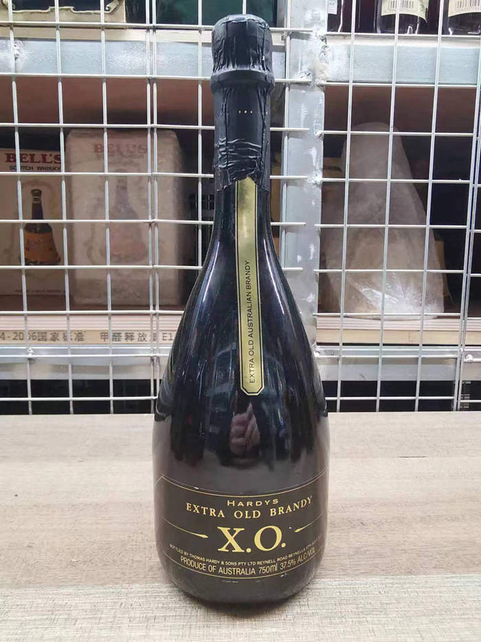 K235]=80年代HARDYS EXTRA OLD BRANDY XO 老白兰地=